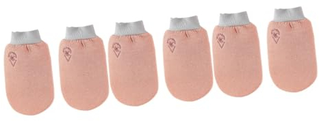 POPETPOP 6stücke Komfortable Rutschfeste Bad-handschuhe Für Körperreinigung Doppelseitige Peeling-handschuhe Für Sanfte Hautpflege Und Gründliche Im Badezimmer