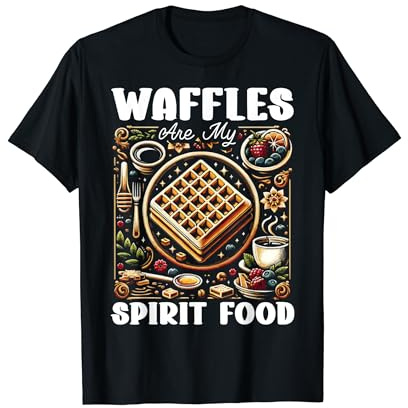 Waffle Lover Waffle Maker Pancakes Breakfast Food T-Shirt