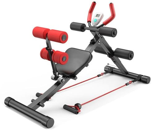 Bauchtrainer Abdominal Ab Machine 3-in-1 Multifunktions Bauchmuskeltrainer, Bauch Trainingsgerät Für Männer, Ness Gerät Zur Ganzkörperformung, Tragfähigkeit 150 Kg/330 Lbs