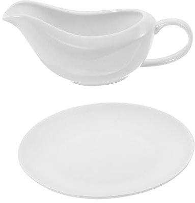 MAGICLULU Gravy Boat Sauce Pitcher Serving Jug for Steak Restaurant Condiment Bowl