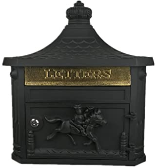 Wall Mounted Mailboxes for Outside,Mailboxes for Outside Wall Mount,Mailboxes & Accessories, Letterbox Posts Wall Mount Mailboxes Envelopes Mailing Supplies Galvanized Steel Package Lockers Mail Drop