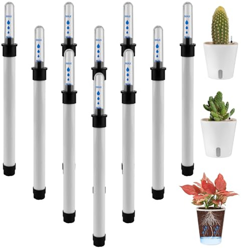 VEGOATY 10 indicadores de nivel de agua para plantas de 22 cm, indicador de nivel de agua para jardineras, plantas, hidroponía, jardineras, plantas en maceta, todas las plantas y suelos