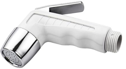NUOBESTY Spruzzatore per Bidet e Wc Durevole Ugello Pressurizzato, Accessorio Bagno Bianco per Pulizia Igienica e Risparmio Idrico