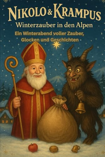 Nikolo & Krampus – Winterzauber in den Alpen: Ein Kinderbuch mit Geschichten, Bräuchen & Mitmachseiten