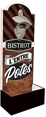 Decapsuleur mural bistrot...potes