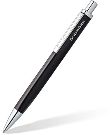 STAEDTLER Kugelschreiber triplus 444 M, Farbe Antique Anthracite, inkl. individueller Laser-Gravur