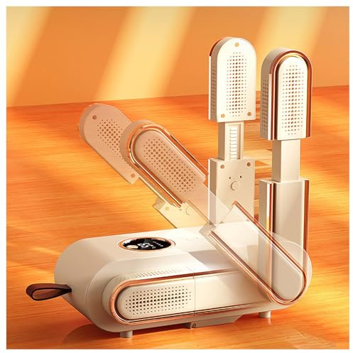 Boot and Glove Dryer, Boots Dryer Foldable Expandable with Blu-Ray/3 Modes Timer, Shoe Dryers for Sneakers Dry Shoes Machine Dryer for Shoes,Gloves,Hats,Socks