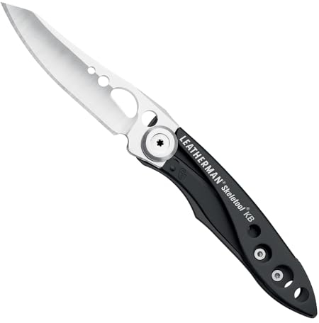 LEATHERMAN - Skeletool KB Multifunktionsmesser, klein, leicht und kompakt, Schwarz
