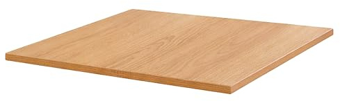 Oviala Plateau de Table carré stratifié 70 x 70 cm Bois Clair