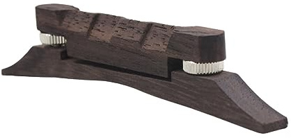 OFFSCH Puente de Guitarra Fácil de Transportar y Usar Altura Ajustable para Mandolina Accesorio Adecuado para Instrumentos Musicales