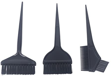 Spazzola Per Tintura Per Capelli, Spazzola Per Tinta Per Capelli Kit Per Tintura Per Capelli 3 Pezzi Spazzole Professionali Per Parrucchieri Con Manico Ergonomico E Morbida Per