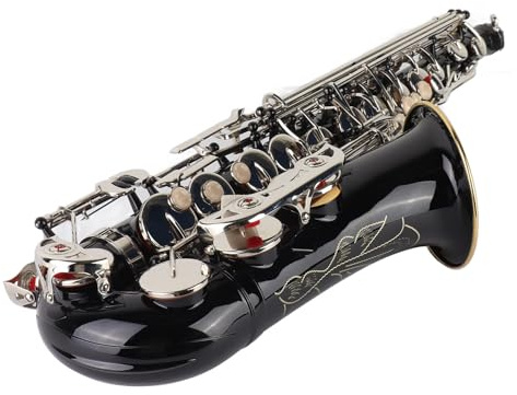 Joyance Saxophonegifts Altsaxophon, Blechblasinstrument mit exquisiter Handwerkskunst, vielseitig für Anfänger und erfahrene Spieler, Eb-Altsaxophon