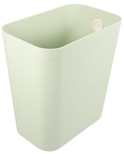 Hemobllo Papelera Diseño Moderno y Simple de 8l Rectangular de Plástico y Uso Versátil en Espacios Pequeños Fácil de Limpiar para Oficina y Restaurante
