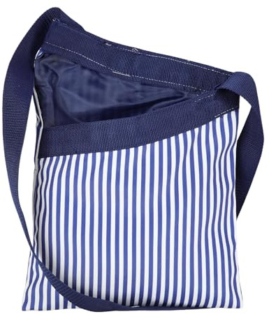 Joalpysm Clothes Peg Bag with Shoulder Strap, Peg Bags for Washing line Waterproof, Reusable Laundry for Clothespin Storage Satchel, Blue Waterproof Satchel with Up to 100 Clothespin Capacity