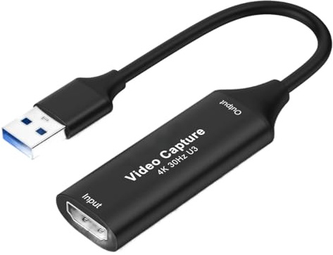USB 3,0 HDMI-kompatibel Video Capture Card 1080/60Hz Spiel Grabber Rekord for Live-Streaming Broadcast Effiziente Funktion