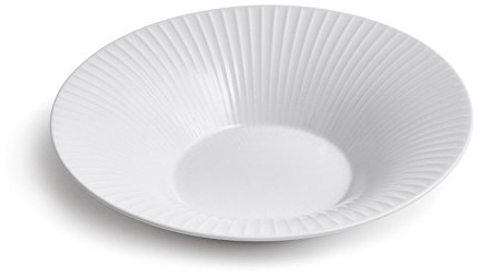 Kähler Plato hondo Ø26 cm Hammershøi diseño legendario atemporal elegante, blanco