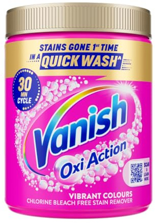 Vanish Oxi Advance Multi Power Chlorine-Free Laundry Booster Powder, 1kg