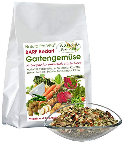 Barf Gemüse Hunde kalorienarme Gemüsemischung Barfen Hund glutenfrei getreidefrei ohne Chemie Gemüsemix Deutscher Anbau Natura Pro Vita 5kg