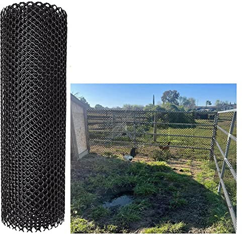 YXXSDP Sicherheit Kunststoffmaschendrahtzaun Rolle, Sechseckig Hühnerdrahtzaun Geflügelnetz, Für Gartennetze Schutznetz Für Balkone (Color : W 120cm/47.2in, Size : L 15m/49.2ft)