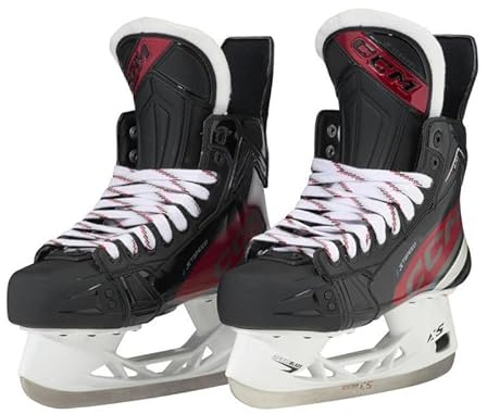 CCM Jetspeed FT670 Eishockey Schlittschuhe, Intermediate (Weite: Regular, Größe: 5.0)