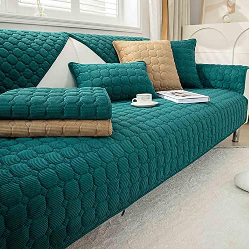 MTHGH Couch Bezug Sofa Überzug L Form Sofaschutz rutschfeste Sofadecke Sofaschutz Katze Sofabezug u Form Sofabezug Ersetzen,#5-110x210cm