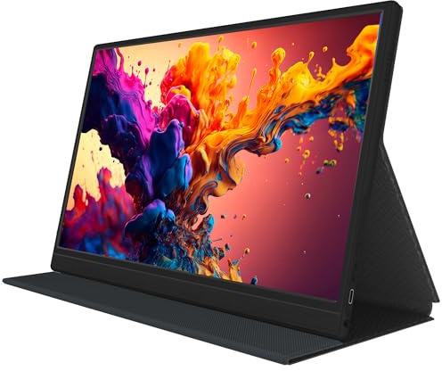 Monitor portatil led 15.6pulgadas denver pmo - 15601 ips - fhd - mini hdmi - usb tipo c vesa 75 x 75