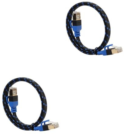 CAXUSD 2 Pz cavo LAN cavo ethernet Connettori portativi Gigabit di categoria 7 patch di rete cat7 ethernet a doppia schermatura incrociato del router di rete