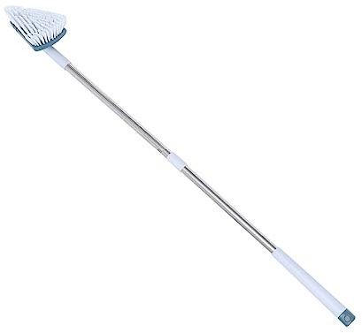 OHPHCALL Cepillo Limpieza Suelos De Baño con Mango y Cerdas Duraderas Cepillo Práctico para Limpieza Profunda Casa y Baños Accesorio Multifunción Azul Oscuro