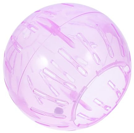 TOYANDONA Hamster Laufball Hängematte Hamster-laufball Kleiner Hamsterball Rennmaus-Ball Quietschend Hamsterkäfig Laufrad Für Hunde Guinea-gymnastikbälle Hamsterhaus Schwimmbad Plastik Rosa