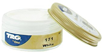 TRG The One Shoe Cream M, Schuhcreme der M-Serie für Glattleder auf Wachsbasis, Weiß (171 White), 50 ml