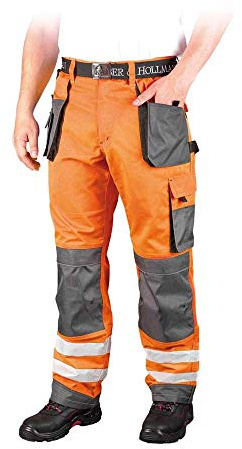 Leber&Hollman LH-FMNX-T_PSB50 formskyddsbyxor, orange-grå-svart, 50 storlek