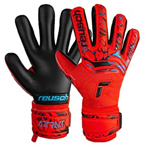 Reusch Torwarthandschuhe Attrakt Grip Evolution Finger Support Junior mit gutem Grip und Innennaht Schnitt 4
