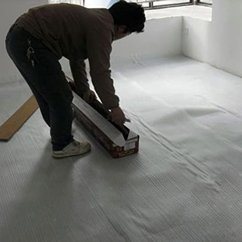 HARICSET Isolamento Anticalpestio Sottopavimento per Laminato Spessore 2mm di Isolamento Acustico da Calpestio Isolamento del Pavimento per Parquet Laminato(Size:1 * 35m)