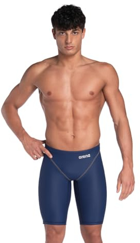 Arena Powerskin St Next Jammer Uomo, Costume da Gara Approvato FINA, Costume Uomo Nuoto in Tessuto Riciclato, Costume Jammer Uomo Foderato