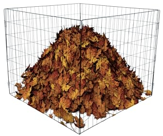 ACAZA Composteur en Fil d'acier de 70x90 cm