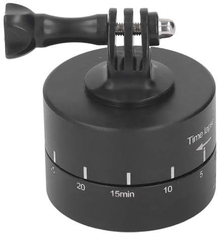 Stativkopf, um 360 Grad Drehbarer Panorama-Kompakt-Minikamera-Videokopf mit Stativ, DSLR, Camcorder, Teleskop, mit 2 Schrauben, Bis zu 2 Kg