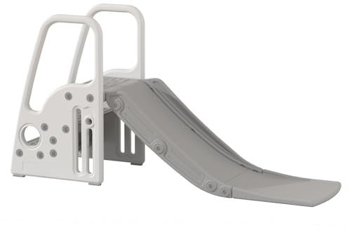 maualiyal Rutsche für Kinder, geeignet für Innen- und Außenbereiche. Mit Griffen, Langer Rutschbahn und rutschfesten Stufen. einfache Installation. Kinderrutsche für Kinder von 1 bis 3 Jahren.