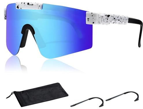 AWAVM Cycling Glasses,Running Sunglasses,Polarized Sports Sunglasses Mens Womens,Protection Outdoor Bike Glasses Hiking Running Fishing Ski Surfing Goggles Sunglasses
