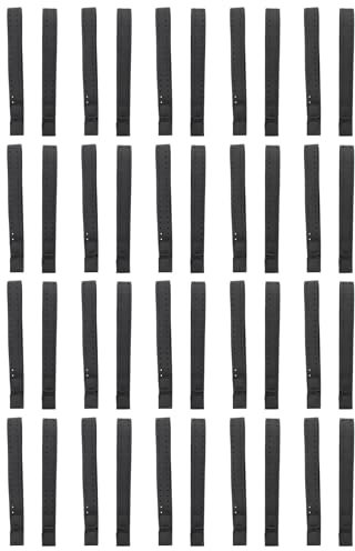 Bdfhjln 40Pcs Adjustable and Breathable Replacement Armband Soft Strap Band for Heart Rate Monitor - (Black)