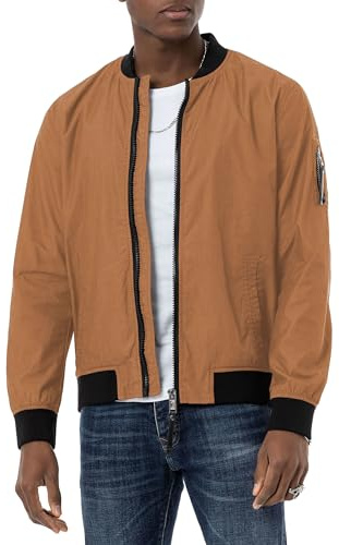 Redbridge Giacca da collegio leggera senza tempo, marrone chiaro, XXL
