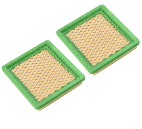 ReachMall Filtro Aria, Filtro dell'aria per tosaerba, filtro dell'aria del motore, 2 Pezzo Cartuccia Filtro dell’Aria, kit di ricambio per tosaerba FX-RM 4639 5196 ES/PRO 1855 FX-RM 5.5 FX-RM 5.0