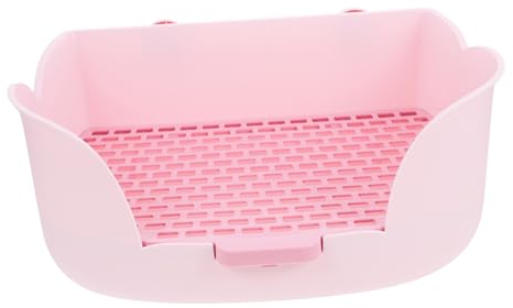 VILLFUL Katzentoilette Für Kleintiere Kaninchentoilette Kleine Katzentoilette Mit Auslaufsicheren Design Für Hamster Meerschweinchen Und Ratten