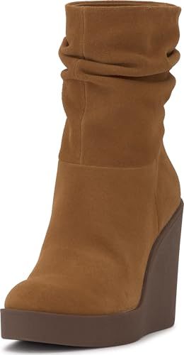 Jessica Simpson Mynette Slouch Wedge Bootie, Tuscan Tan, 12