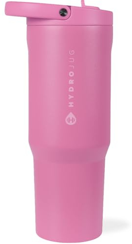 HydroJug Sport 40 oz Insulated Stainless Steel Water Bottle, Taffy