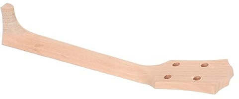 Blanker Ukulelenhals für Handarbeit, Konzert Ukulele | Handgefertigter Rohling zum Zusammenbauen, Klassischer Stil, Leichtes Teil für Zuhause, Eltern und Kinder