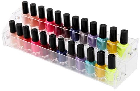 Organizzatore Di Supporto Per Smalto Per Unghie Organizzatore Di Supporst Per Vernice Per Unghie In Acrilico, Supporto Di Stoccaggio Per Smalto Per Rossetto, Palpebre, Gioielli