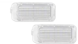 Qjahxkf Per Ford Per Focus Per Fiesta Per Mondeo Per Kuga Per Galaxy T10 12V Luci Targa Auto Lampada A LED Accessori Automobilistici Licenza Numero Targa Luce