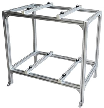 Supporto per Mini condizionatore Split ad Alta Resistenza, Staffa di Supporto Universale Antiurto per unità Esterne a condensatore e Pompa di Calore, Montaggio Sicuro a Pavimento, Design du