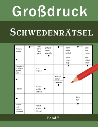 Großdruck Schwedenrätsel: Band 7