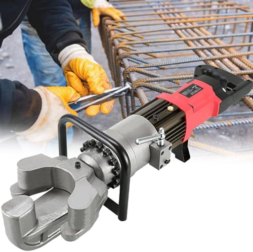 1300 W Elektrisches Hydraulisches Bewehrungsbiegewerkzeug, Hydraulische Bewehrungsbiegemaschine, Biegebearbeitung Bis Zu 4–22 Mm Bewehrung, Biegewinkel 0–90 Grad, Bewehrungsbiegemaschine